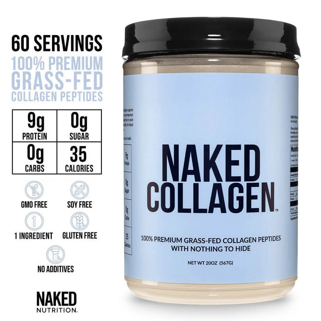 Collagen Peptides Protein Powder | Naked Collagen - 20 oz - Image 3