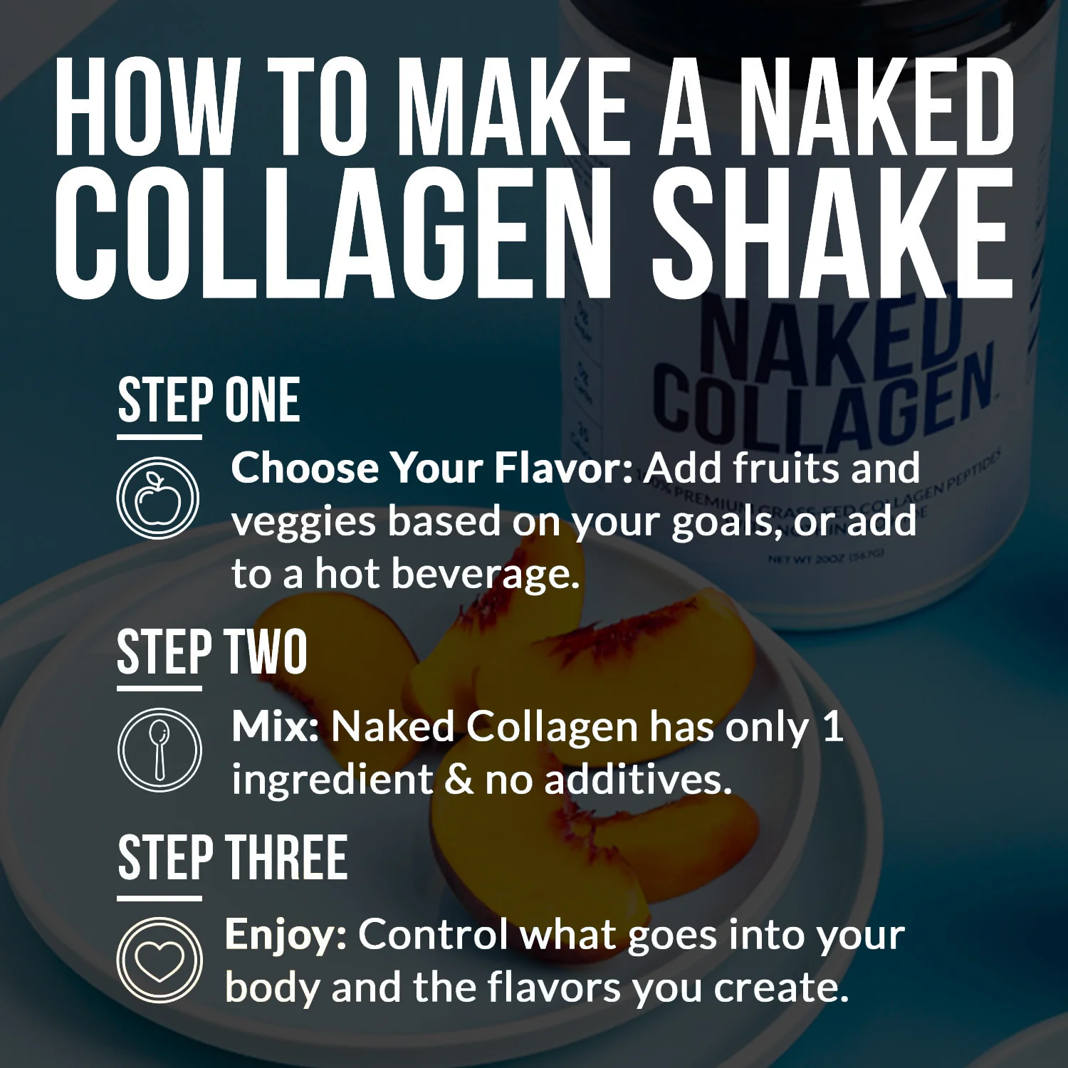 Collagen Peptides Protein Powder | Naked Collagen - 20 oz - Image 8