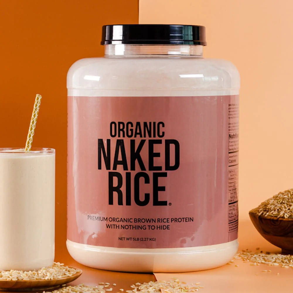 Organic Brown Rice Protein Powder | Naked Rice - 5lb - Image 5