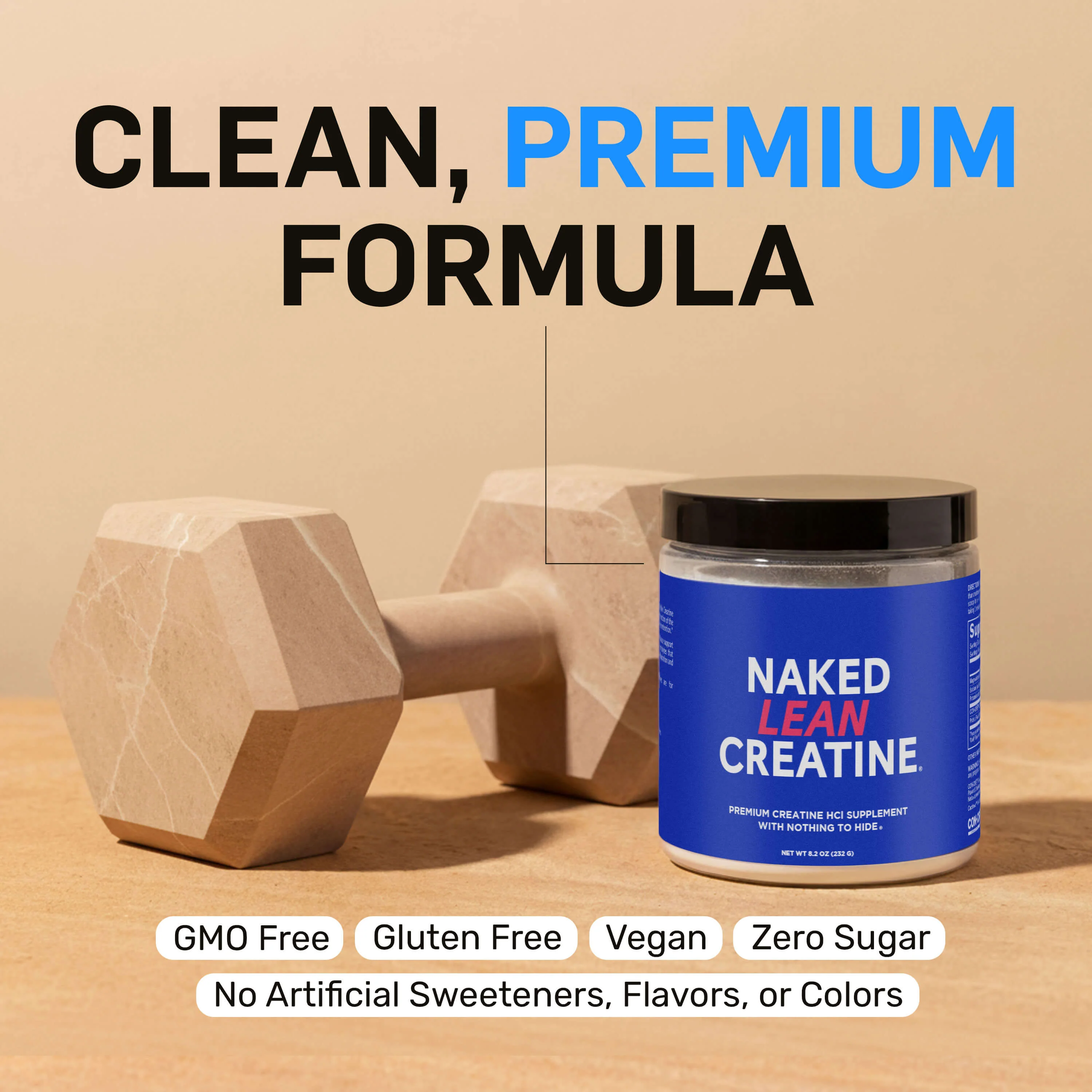 Creatine HCl Powder | Naked Lean Creatine - 232g - Image 7