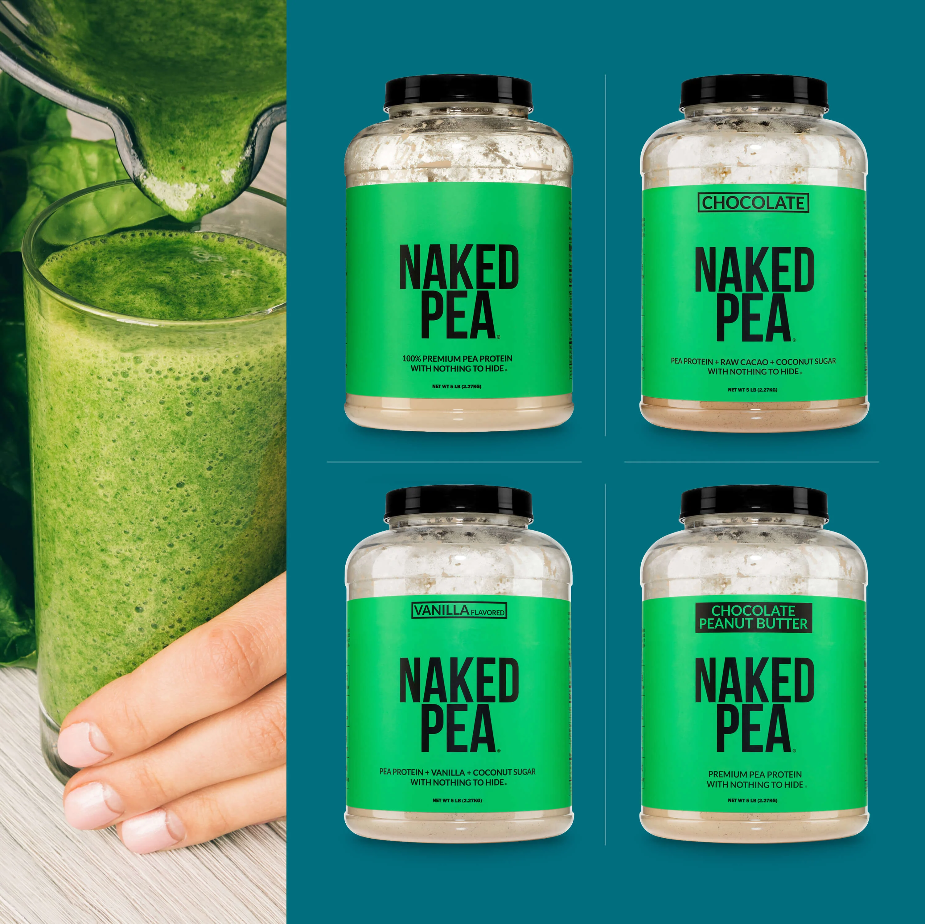 Pea Protein Powder | Naked Pea - 5LB - Image 7